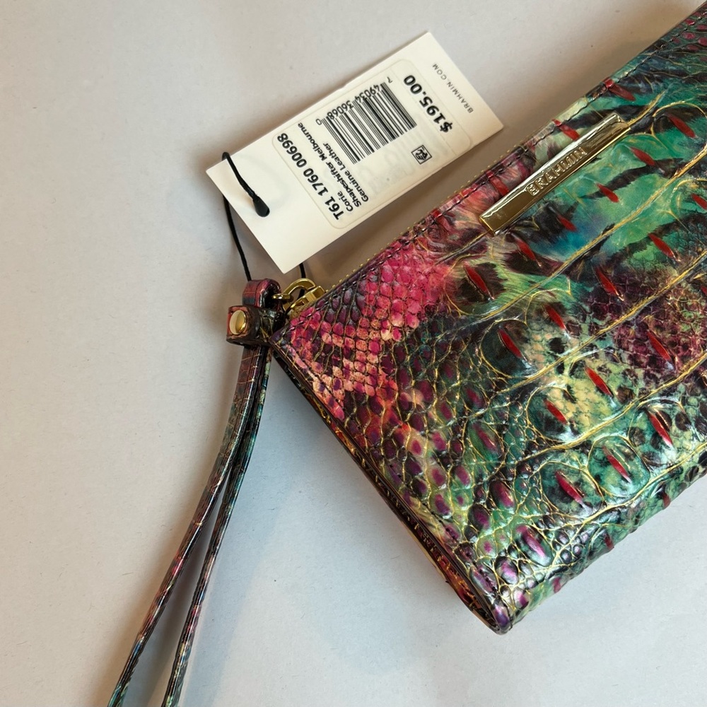 NWT Brahmin Corie Wristlet/Wallet in Shapeshifter - Picture 4 of 9